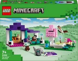 minecraft zaislai - LEGO Minecraft Gyvūnų prieglauda 21253 - 1 nuotrauka