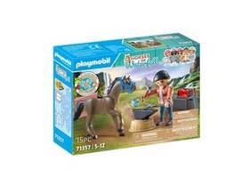 achilo - 71357 PLAYMOBIL® Horses Of Waterfall Farrier Ben and Achilles - 1 nuotrauka