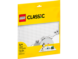 lego baseplate - LEGO Classic Balta pagrindo plokštelė 11026 - 7 nuotrauka