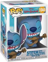 funko pop stitch - FUNKO POP! Vinilinė figūrėlė LILO & STITCH: Stičas su ukulele - 1 nuotrauka