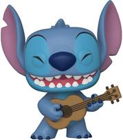 funko pop stitch - FUNKO POP! Vinilinė figūrėlė LILO & STITCH: Stičas su ukulele - 2 nuotrauka