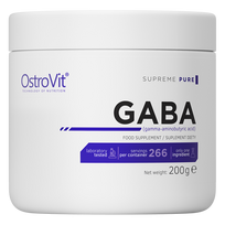 papildai gaba - Aminorūgštys OstroVit Supreme Pure Gaba, 200 g - 1 nuotrauka