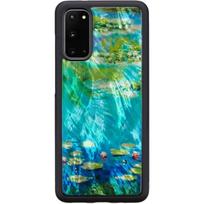 Pirkti iKins "SmartPhone case Samsung Galaxy S20" Water Lilies Black - Photo 1
