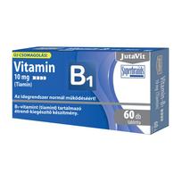 b vitamino - JutaVit vitaminas B1 (tiaminas), 60 tablečių - 1 nuotrauka
