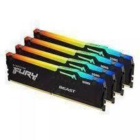 128 atminties - Kingston Fury Beast Black RGB, DDR5, 128 GB, 5200 MHz - 2 nuotrauka