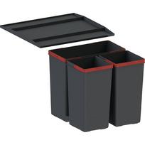 Franke šiukšliadėžė Sorter Easysort 45, 14,5l + 2 x 7,5l