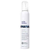 MilkShake Silver Shine Whipped Cream plaukų putos šviesiems plaukams - 200 ml.