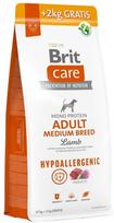 brit care adult lamb rice - Brit Care Hypoallergenic Adult Medium Breed Lamb 12 + 2 kg - 1 nuotrauka