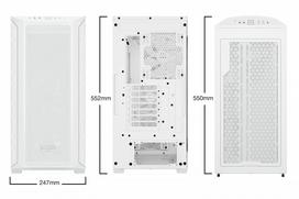 be quiet 800 - Be quiet! Shadow Base 800 FX (Balta) - 3 nuotrauka