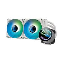 ausintuvas 120x120 -  DX240 V2.6 ARGB 2x 120x120 (baltas) - 3 nuotrauka