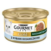 gourmet gold - PURINA Gourmet Gold Succulent Delights Ocean fish - wet cat food - 85g - 2 nuotrauka