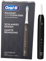 dantu sepetelis sonic - Braun Pulsonic Slim Clean 2000 Black (Juodas) - 3 nuotrauka