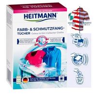 dazus serveteles - Skalbimo servetėlės Mondex Heitmann White, 45 vnt. - 1 nuotrauka
