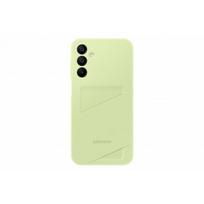 deklas samsung a15 - SAMSUNG Galaxy A15, nugarėlė, su kortelių kišenėle, Lime - 1 nuotrauka