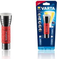 raudona led prozektorius - Varta 17627101421 Rankinis žibintuvėlis Juoda, Raudona LED - 1 nuotrauka