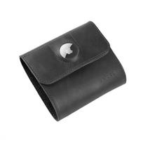 Fixed Classic Wallet for AirTag Apple Genuine cowhide Black Dimensions of the wallet : 11 x 11.5 cm