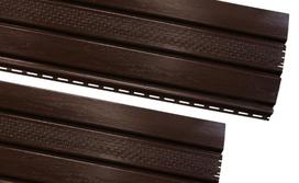 PVC pakalimo dailylentė SIDING BOR Perforuota Matmenys 0,305 x 3,39 m, rudos spalvos, 1 lentelė - 1,
