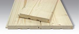 Lauko dailylentė PTGH, 19x146x3300 mm, pušis, A/B klasė