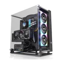 midi - Thermaltake Core P3 TG Pro, skaidri/juoda - 1 nuotrauka
