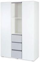LittleSky Dalia, balta/pilka, 120 cm x 50 cm x 183 cm