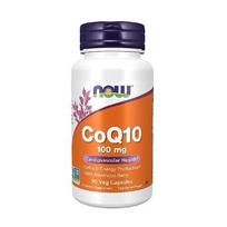 NOW CoQ10 100mg 90 Veg. Kapsulių Su Gudobelių Uogomis