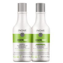 inoar cicatrifios duo kit - INOAR CicatriFios Duo Kit - plauko struktūrą atkuriantis kondicionierius  500ml - 1 nuotrauka