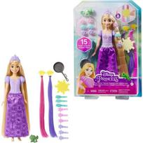 lele auksaplauke - DISNEY PRINCESS lėlė Rupunzelė su spalvų keitimo funkcija, HLW18 - 1 nuotrauka