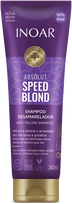 INOAR Absolut Speed Blond šampūnas šviesiems plaukams 240 ml