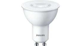 spalvota lempute - PHILIPS, GU10, 4,7W (=50W), 2700K, 400 lm, 36°, NON-DIM, šaltai baltos spalvos - 1 nuotrauka