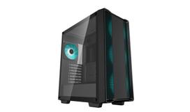 atx korpusai - DeepCool CC560 V2 Midi Tower Juoda - 1 nuotrauka