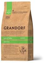 grandorf - Sausas šunų maistas Grandorf Mini Breeds Adult, ėriena/kalakutiena, 1 kg - 1 nuotrauka