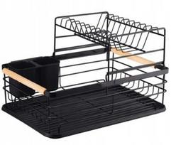 dziovykle su iron - Elitehoff E-8072, 43 cm x 33 cm x 28 cm, metalas, juoda - 2 nuotrauka