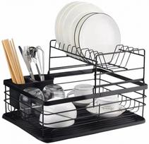 dziovykle su iron - Elitehoff E-8072, 43 cm x 33 cm x 28 cm, metalas, juoda - 3 nuotrauka