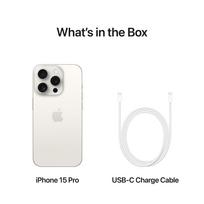 iphone x - Apple iPhone 15 Pro 512GB White Titanium (Baltas) - 6 nuotrauka