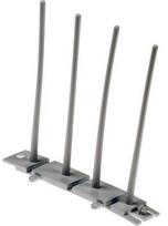 spygliai pauksciams - Spygliai paukščiams atbaidyti AXIS Bird Control Spike 10P, 0.18 kg - 1 nuotrauka