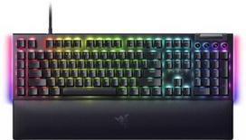 sidu sidu -  Razer BlackWidow BlackWidow V4 Razer Yellow Anglų (US), juoda - 2 nuotrauka