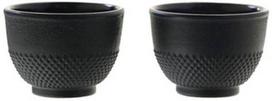 Puodelių rinkinys Arkolat Cast Iron, juoda, 0.1 l