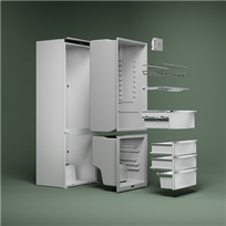 senukai saldytuvai - Electrolux ENC8MC19S - 15 nuotrauka
