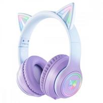 B90 RGB Cat Ears Purple (Violetinės)