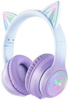 ausines violetines - B90 RGB Cat Ears Purple (Violetinės) - 2 nuotrauka