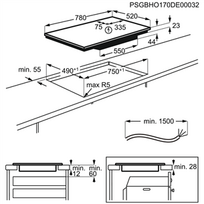 kaitlente elektrine aeg - AEG IPE84531FB - 5 nuotrauka