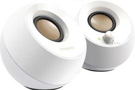 koloneles 2.0 - Creative Pebble 2.0 White (Baltos) - 2 nuotrauka