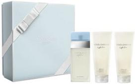 Dolce & Gabbana Light Blue 100ml EDT + 100ml Body Cream + 100ml Shower Gel