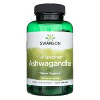fulla - Swanson pilno spektro ašvaganda 450 mg - 100 kapsulių - 1 nuotrauka