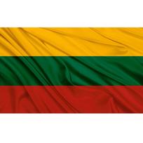 Lietuvos vėliava balkonui su raišteliais