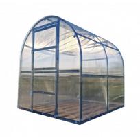 siltnamiai ermitazas - Arkinis šiltnamis KLASIKA SLIM 20 m2 su 6 mm danga - 2 nuotrauka