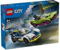 legajos - LEGO City Policijos automobilis ir galingo automobilio gaudynės 60415 - 3 nuotrauka