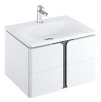 Praustuvo spintelė Ravak SD Balance 800, balta/grafito, 46.5 cm x 80 cm x 50 cm