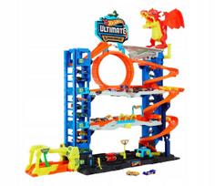 hot wheels trasos -  Hot Wheels City Mega Garage Dragon Attack HKX48 - 1 nuotrauka