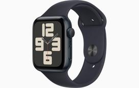 Apple Watch SE GPS 40mm Midnight Aluminium Case with Midnight Sport Band - S/M MR9X3ET/A